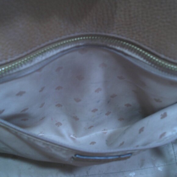 Kate Spade Jackson Satchel Gingerbread Minimalist Leather Bag Purse Pocketbook - Picture 12 of 13